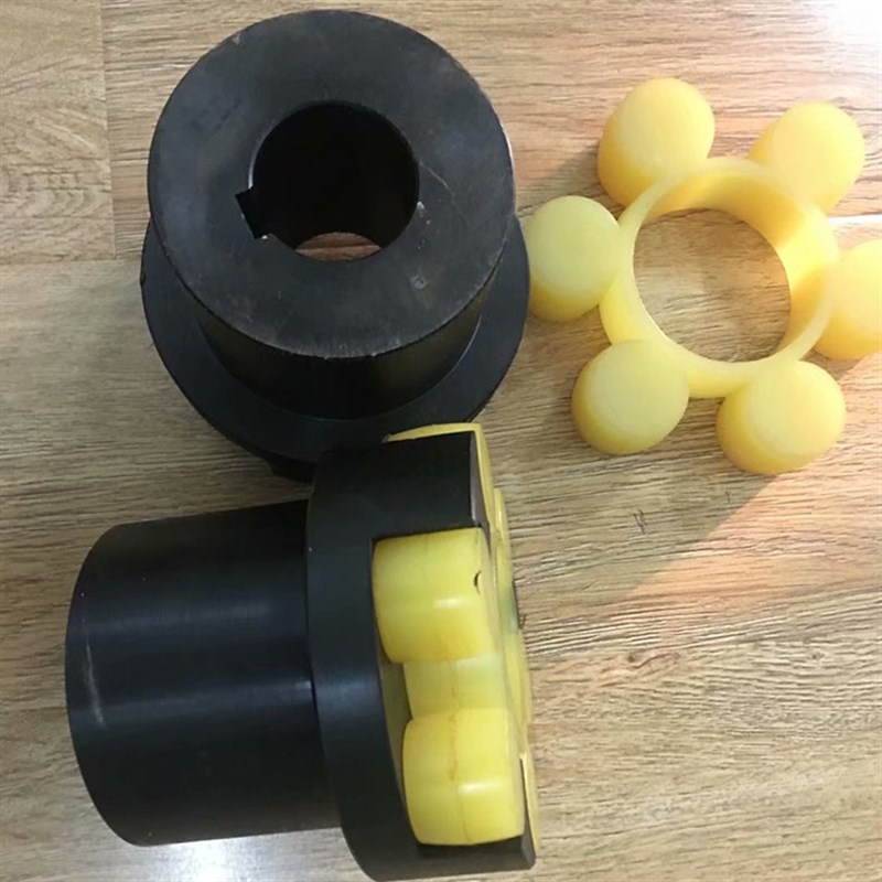 梅花式弹性垫连轴器ML弹性梅花弹性联轴器 传动轴星型联轴器 - 图0