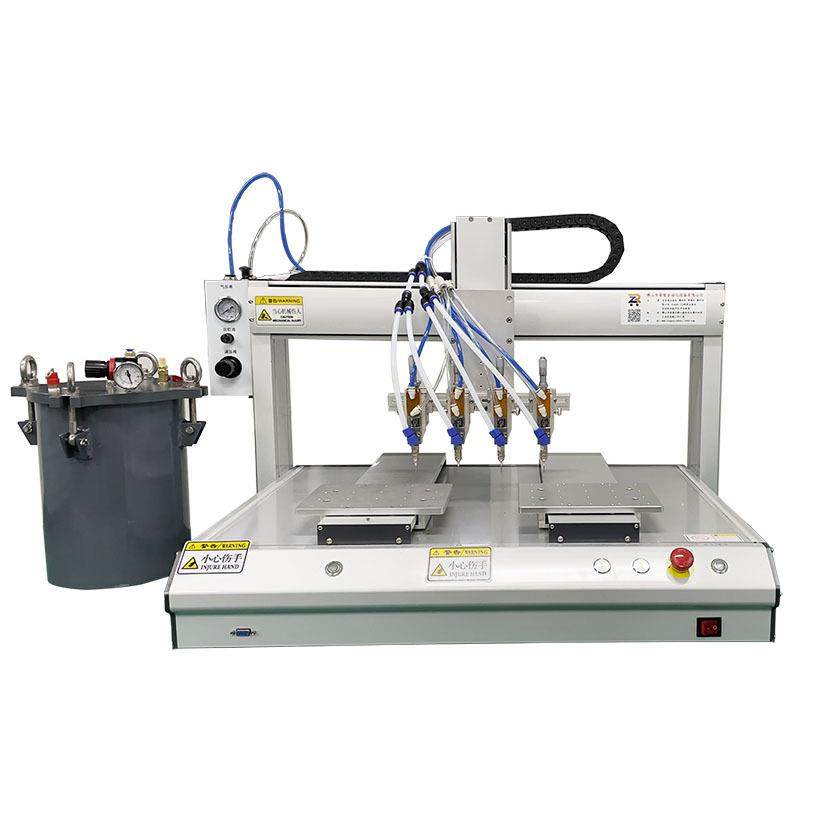 佛山厂家多头全自动双工位点胶机平板灯电器硅胶密封胶打胶机,淘宝优惠券,粉丝福利购,淘宝优惠卷