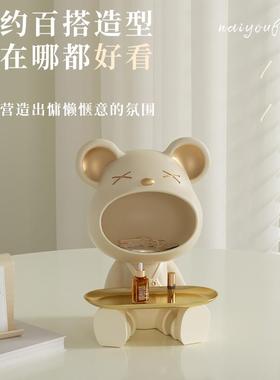 暴力熊入户玄关钥匙收纳装饰摆饰置物架创意家居好物可爱礼物礼品