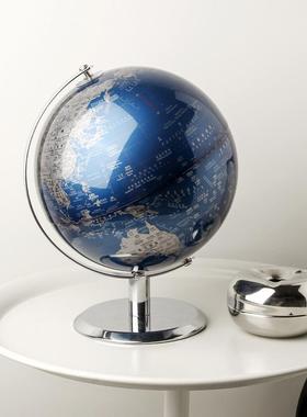 贝汉美轻奢高档地球仪摆件家居客厅酒柜电视柜书房办公室软装饰品