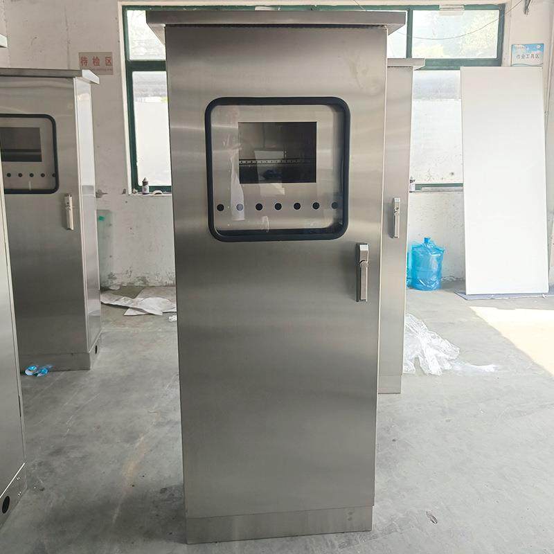 Stainless steel control cabinet shell sheet metal processing Precision sheet metal cabinet processing Power distribution cabinet sheet metal processing
