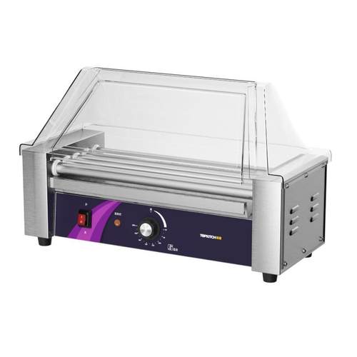 商用烤肠机全自动小型烤香肠烤火腿肠热狗不易沾全自动烤肠机 - 图3