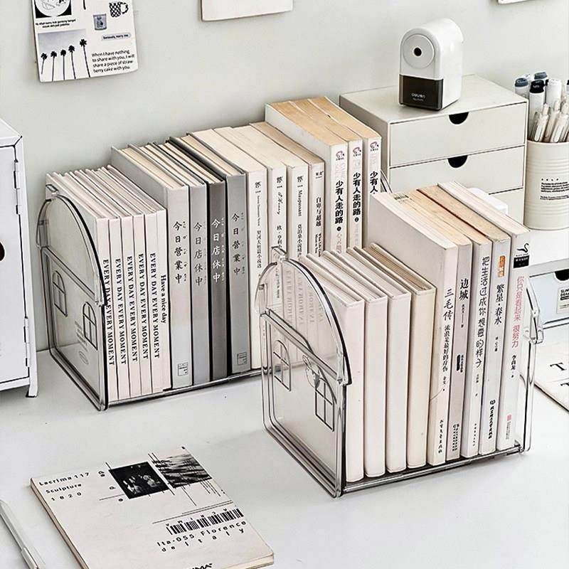 桌面书本置物架可伸缩书架儿童阅读绘本收纳盒书桌上压克力书立架,淘宝优惠券,粉丝福利购,淘宝优惠卷