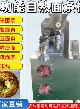 新款商用自熟玉米面条机大型米线压饸饹面多功能杂粮荞麦冷面