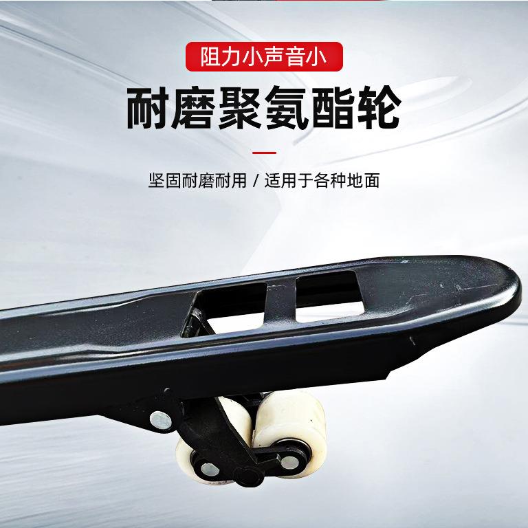 全电动搬运车半电动地牛爬坡王2吨吨托盘推车越野式地牛电动叉车 - 图1