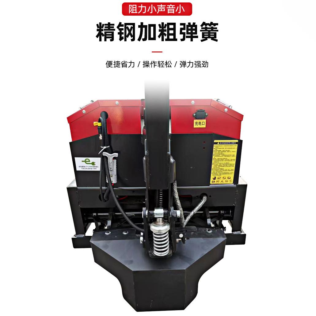 全电动搬运车半电动地牛爬坡王2吨吨托盘推车越野式地牛电动叉车 - 图2