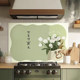 Kitchen oil-proof stickers high temperature resistant special stove wallpaper
