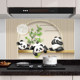 Modern minimalist kitchen oil-proof sticker static electricity special film