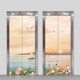 Imitation oil painting fresh elevator door can be removed without leaving glue