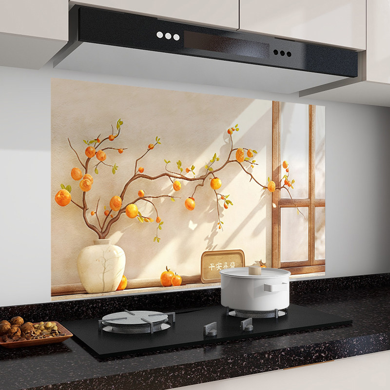 厨房可擦洗防油贴纸静电防水防潮防火耐高温灶台瓷砖专用保护墙贴,淘宝优惠券,粉丝福利购,淘宝优惠卷