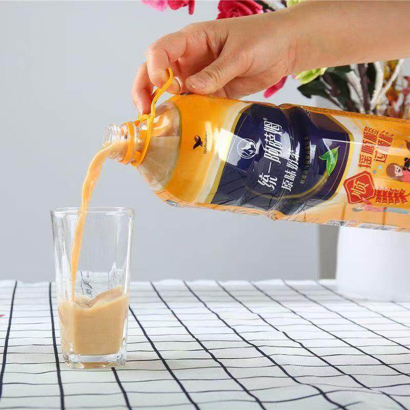 统一阿萨姆原味奶茶1.5L*6瓶/整箱包邮办公室下午茶大瓶畅饮yb,淘宝优惠券,粉丝福利购,淘宝优惠卷