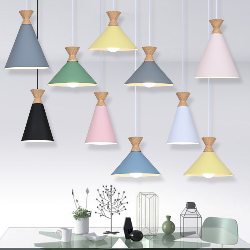 吧台小吊灯创意个性饭店商铺店铺奶茶店现代彩色装饰灯罩,淘宝优惠券,粉丝福利购,淘宝优惠卷