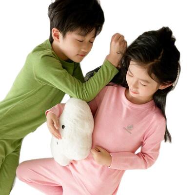 儿童保暖内衣套装男女童