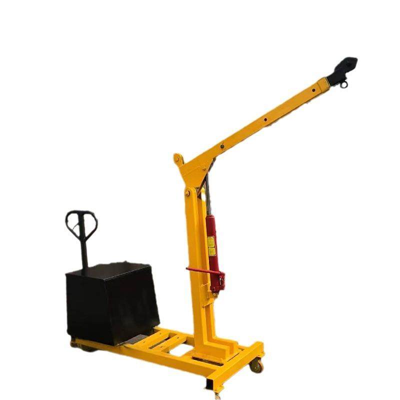 人工行走简易小吊机移动式带配重液压起重吊装设备500公斤吊运机,淘宝优惠券,粉丝福利购,淘宝优惠卷