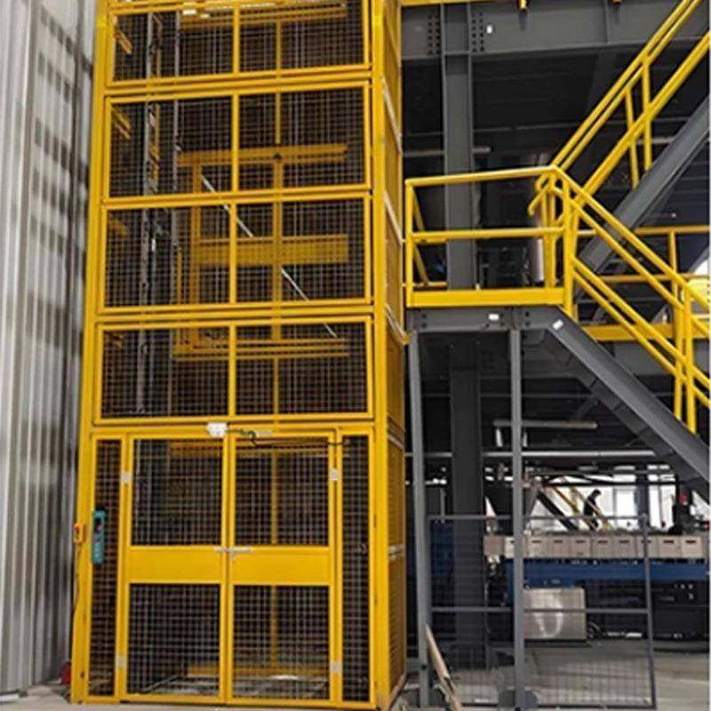 SJD固定式双轨升降机工业厂房货物升降平台液压固定双轨货梯加工,淘宝优惠券,粉丝福利购,淘宝优惠卷