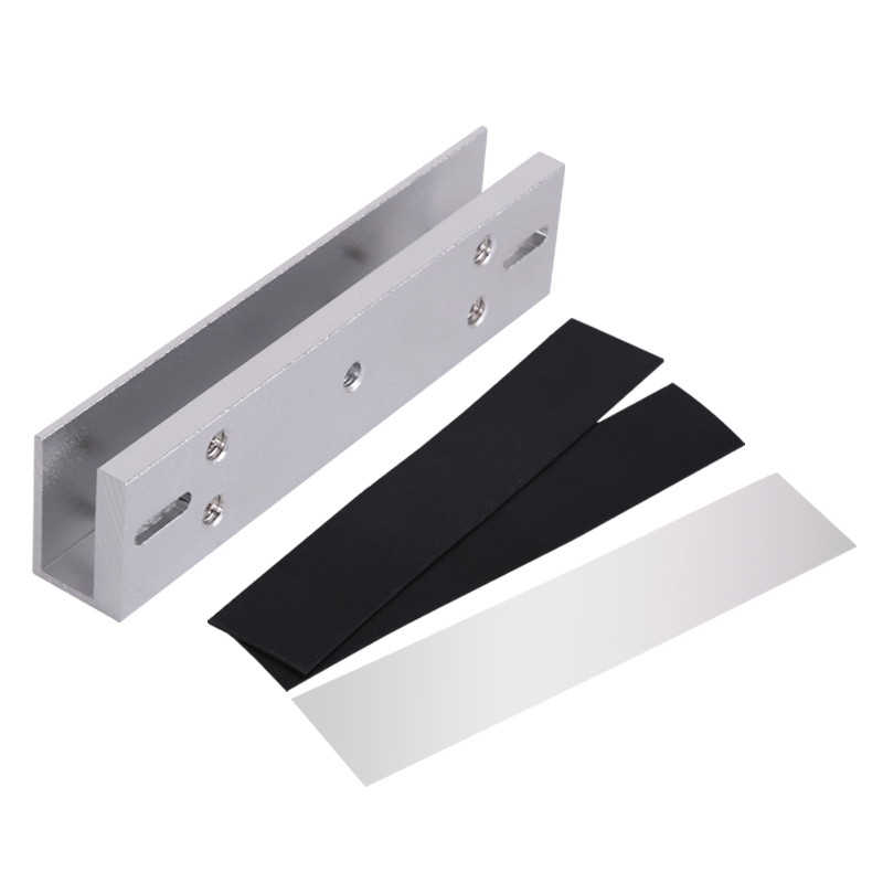 门禁U型门夹 磁力锁U型支架 电磁锁支架 门禁配支架玻 - 图3