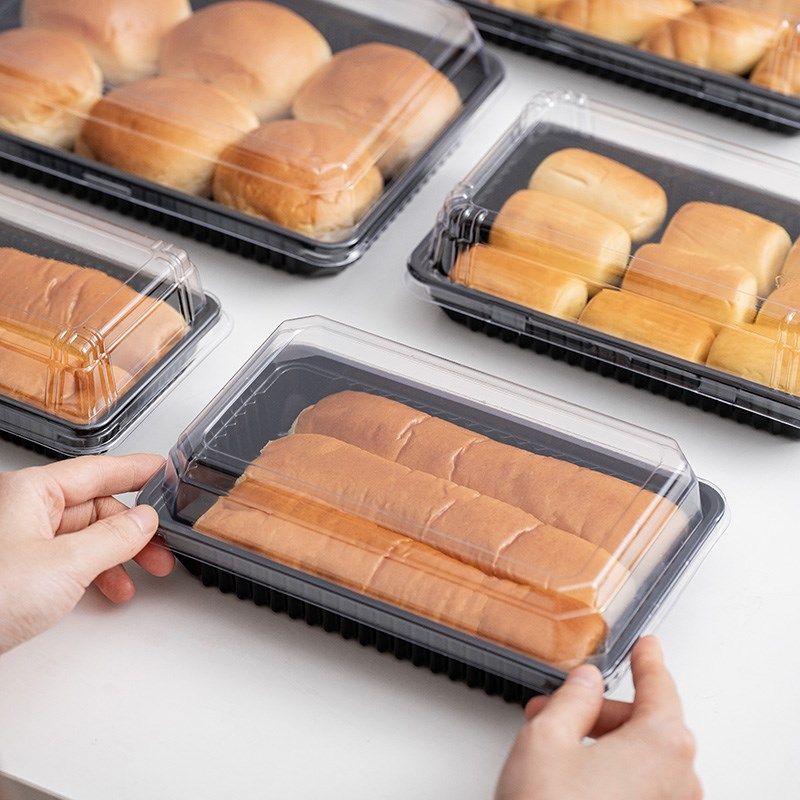 土鸡包装盒鸡仔饼蛋卷泡芙老婆饼黑底盒子糕点打包盒吸塑,淘宝优惠券,粉丝福利购,淘宝优惠卷