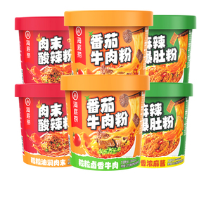 筷手小厨海底捞酸辣粉冲泡粉丝宿舍夜宵即食夜市酸辣粉免煮速食