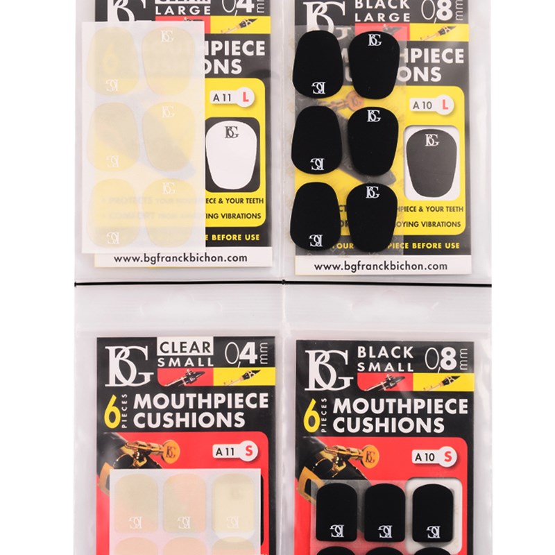 bg牙垫萨克斯中音高音牙贴次中音萨克斯垫片黑管单簧管金属笛头垫-图0