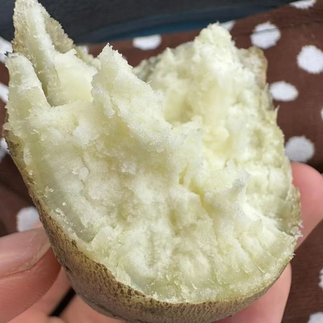 果虹正宗巴马白皮牛奶人参薯白心粉糯香甜红薯新鲜现挖番薯地瓜 - 图2
