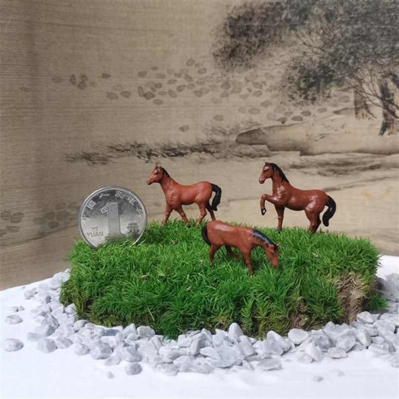 新装饰桌面 小毛驴马牛微景摆景 农村假山石盆景鱼缸动物,淘宝优惠券,粉丝福利购,淘宝优惠卷