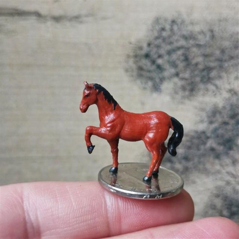 新装饰桌面 小毛驴马牛微景摆景 农村假山石盆景鱼缸动物,淘宝优惠券,粉丝福利购,淘宝优惠卷