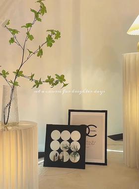 摆件罗马柱柱圆柱纸质萤火之灯直播背景装饰发光氛围灯折路引