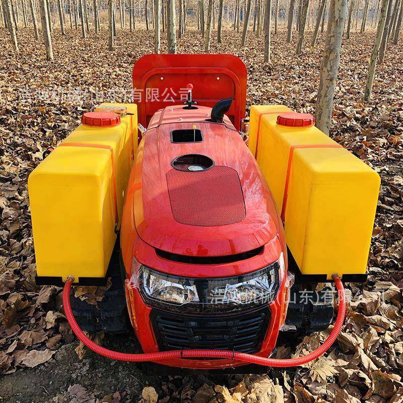 履带遥控打药机农药高压喷雾器自走式多功能打药车果园打药机 - 图1