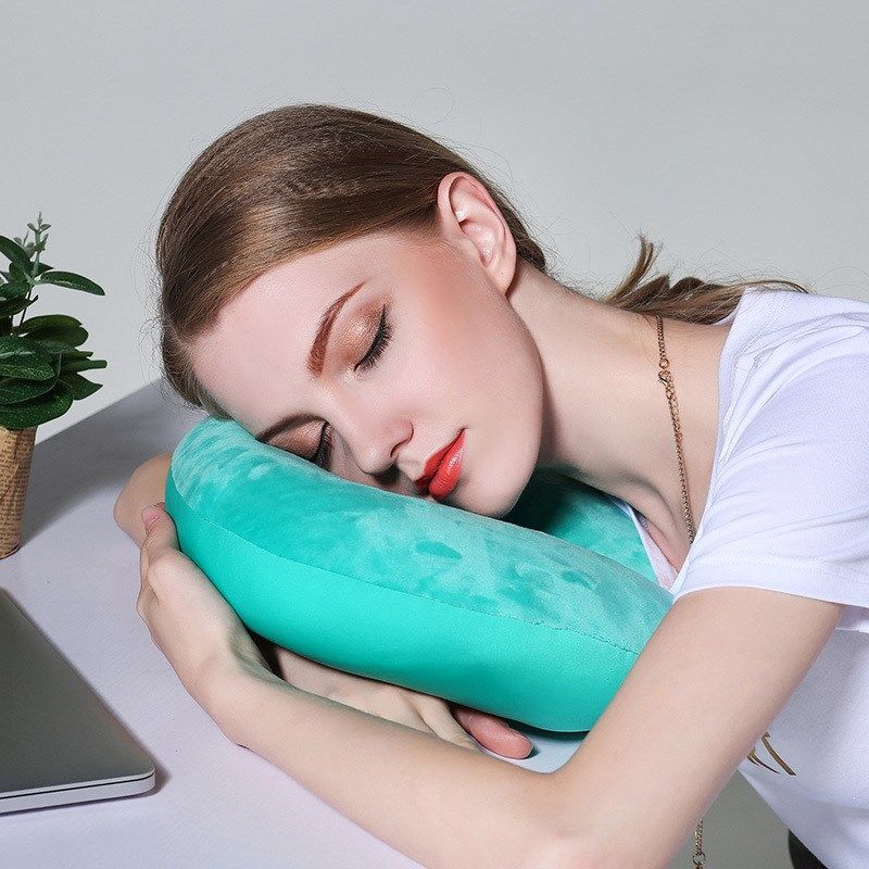 旅行U型枕午睡靠枕旅游汽车飞机护脖子微粒子便携式U形颈椎枕脖枕,淘宝优惠券,粉丝福利购,淘宝优惠卷