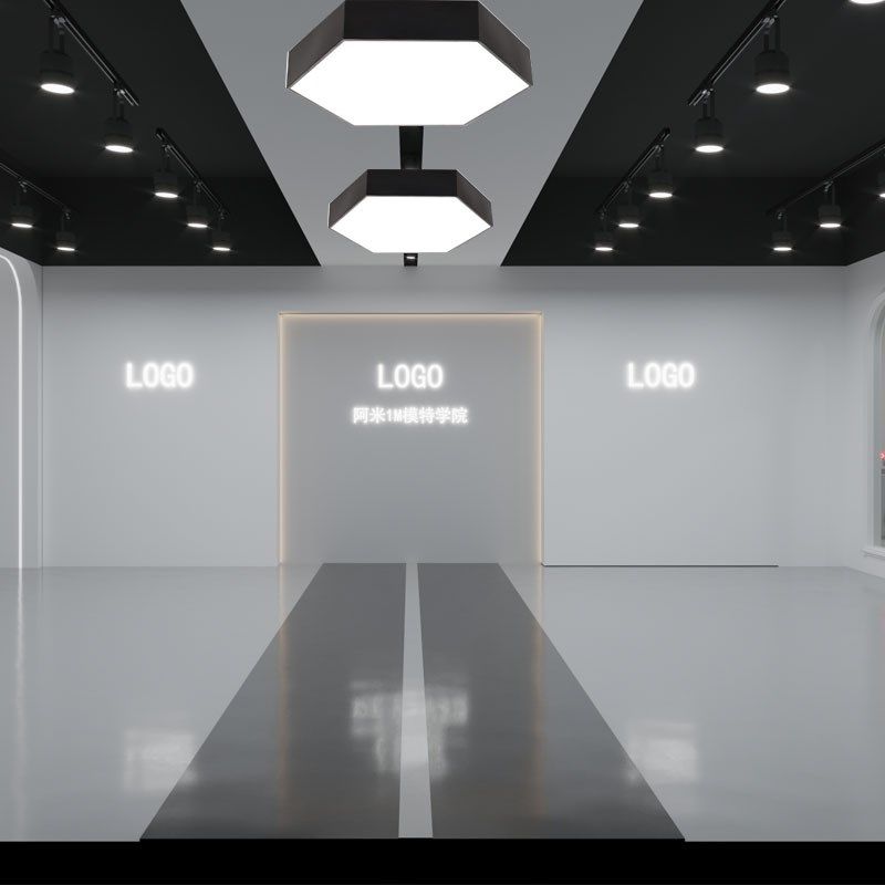 创意六边形吊灯街舞教室无频闪个性无影灯健身房模特教室个性顶灯,淘宝优惠券,粉丝福利购,淘宝优惠卷