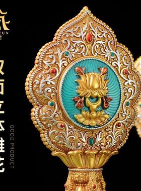 八吉祥摆件 室内家用树脂吉祥八宝组合套装 藏式八供合集摆件