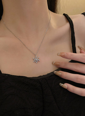 韩系气质小众设计感可旋转项链