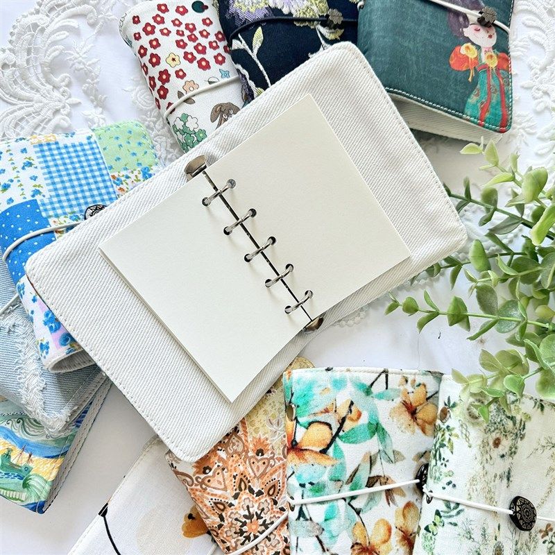 面大师 布艺手工活页本无插袋  小晰传统学生商务携带,淘宝优惠券,粉丝福利购,淘宝优惠卷