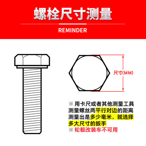 开口扳手双头呆扳手两用呆头小板手套装叉口板子五金扳手工具大全 - 图3