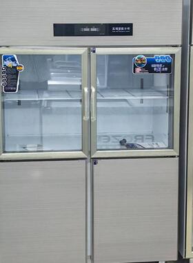 商用四门冰柜餐厅后厨大容量双温六门冷柜多开门冷藏冷冻立式冰箱