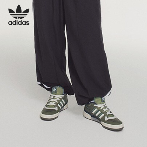 Adidas/阿迪达斯官方正品三叶草男女同款休闲篮球风板鞋JH9596 - 图0