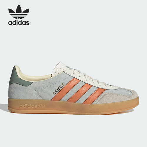 Adidas/阿迪达斯官方正品三叶草男女拼接经典复古耐磨板鞋JQ0011 - 图0