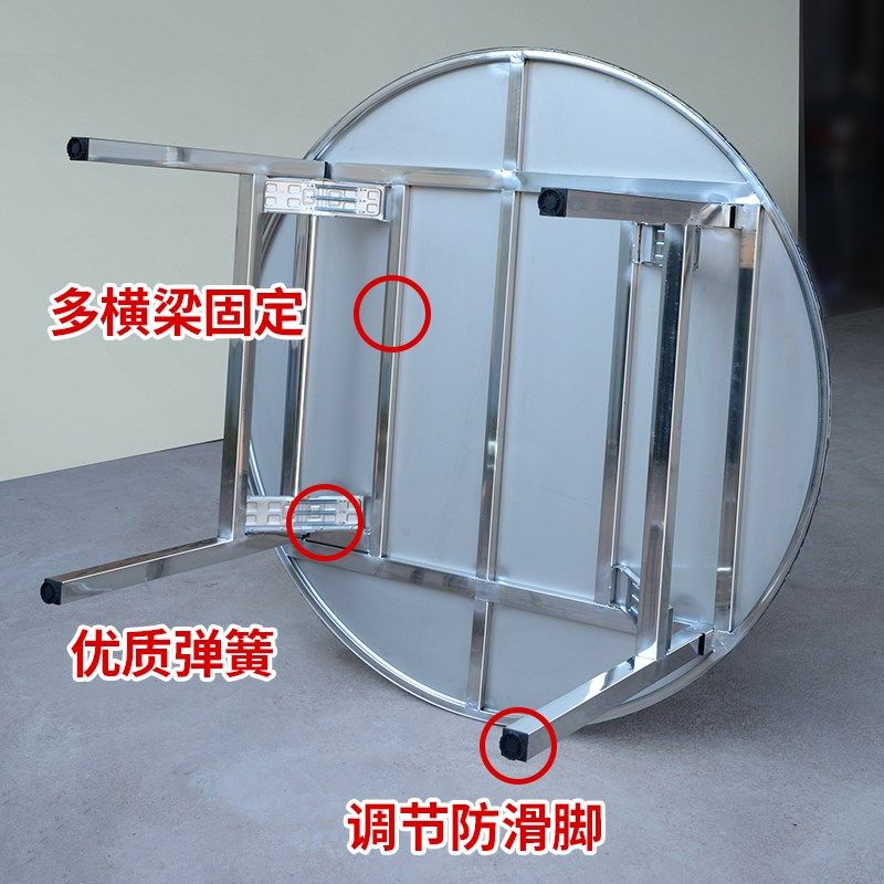 加厚转盘圆桌酒店圆台桌面家用商用大餐桌吃饭桌,淘宝优惠券,粉丝福利购,淘宝优惠卷