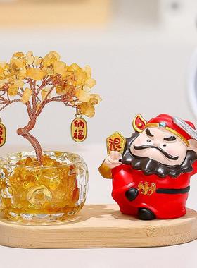 职场防小人钟馗玄学办公工位情绪稳定神器桌面装饰品摆件好运礼物