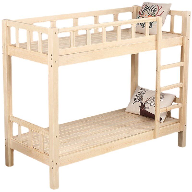 学生高低床幼儿园午睡床小学托管床上下床层床实木儿童高低木床,淘宝优惠券,粉丝福利购,淘宝优惠卷
