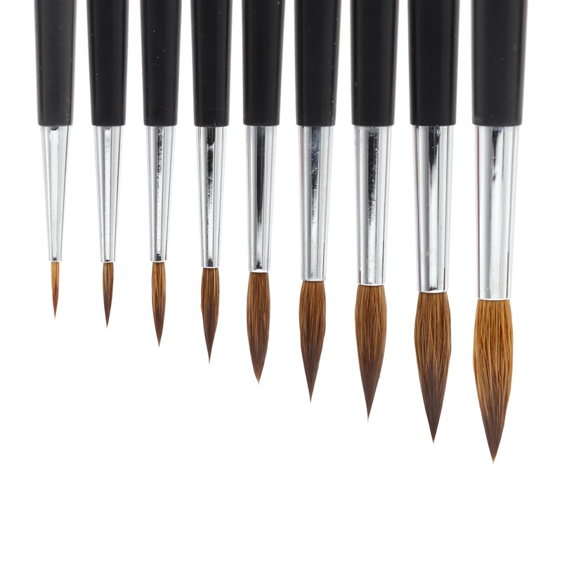 秋宏齋水彩国画勾线白描工笔瘦金体狼毫小楷毛笔新手水彩画笔滋色 - 图3