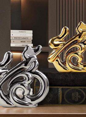 中式福字摆件家居客厅电视柜酒柜装饰品桌面玄关摆件乔迁新居招财