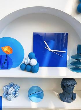 克莱因蓝魔方小球装饰品摆件diy创意手工ins网红拍照区道具小物件