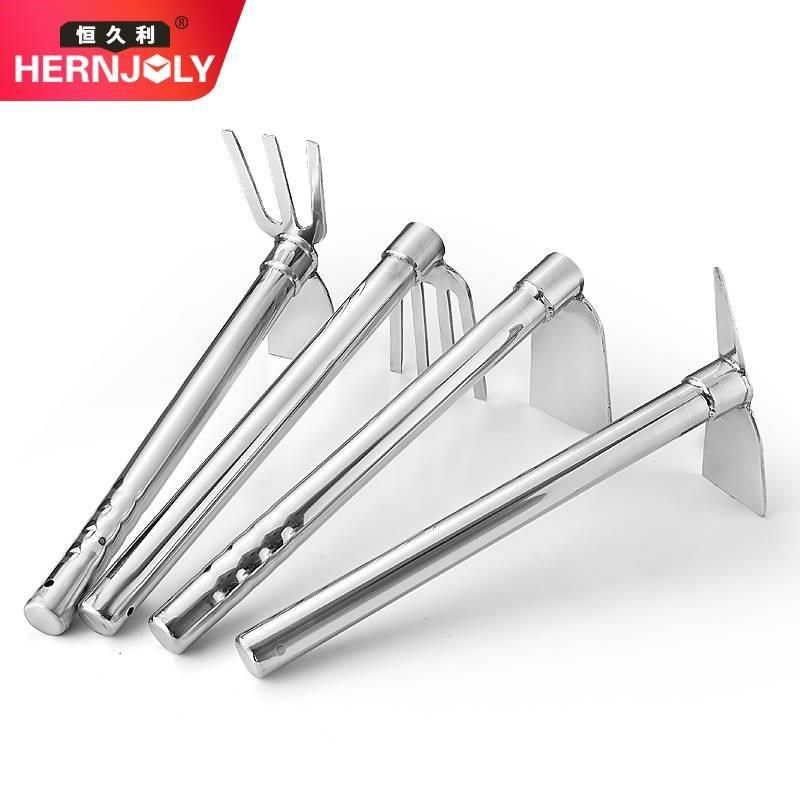 全钢小锄头家用种菜小型农用具两用户外挖土锄地神器加厚除草工具,淘宝优惠券,粉丝福利购,淘宝优惠卷