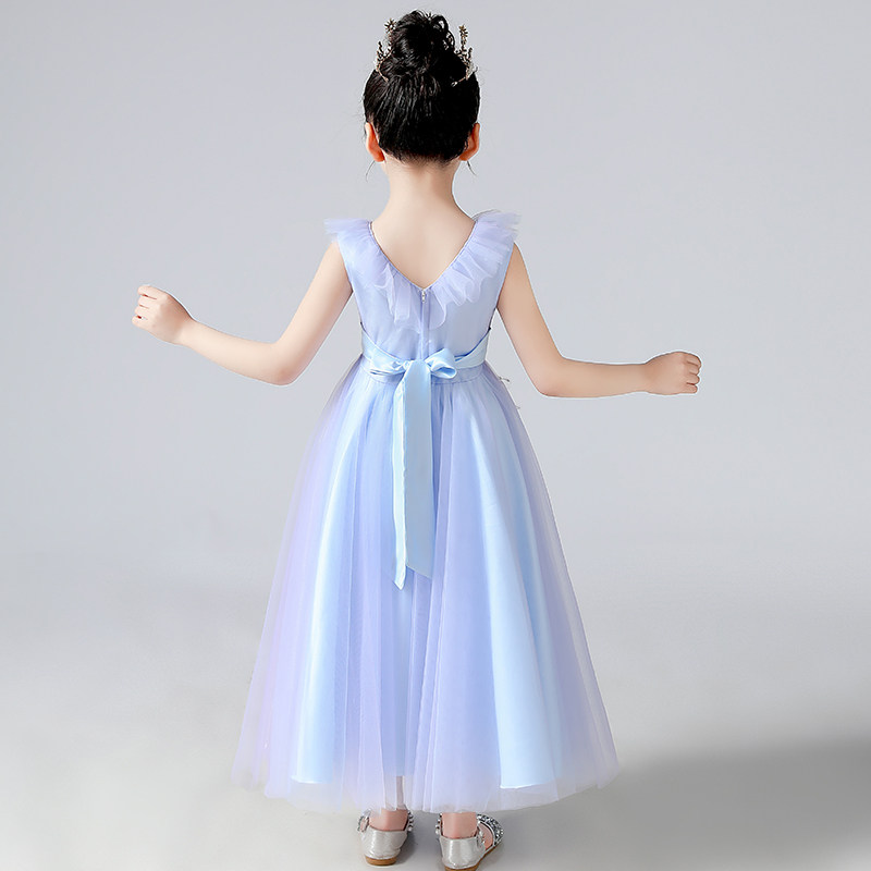 女童生日礼服公主裙高端花童婚礼小女孩主持人儿童钢琴演奏演出服,淘宝优惠券,粉丝福利购,淘宝优惠卷