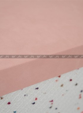 MOON慕空间样板房衣帽间收纳盒摆件粉色盖方盒软装饰品摆设道具