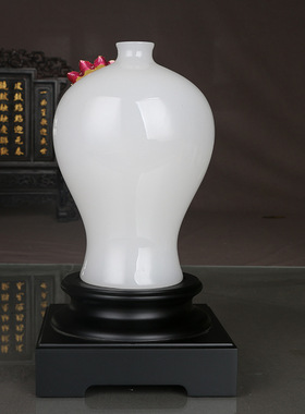 琉璃花瓶工艺品和美幸福创意办公摆件家居装饰品企业开业高档礼品