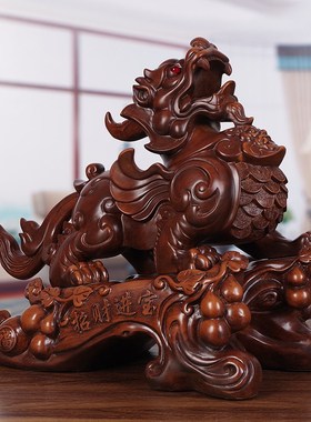 貔貅摆件招财镇宅大号一对皮丘家居客厅玄关装饰葫芦店铺开业礼品