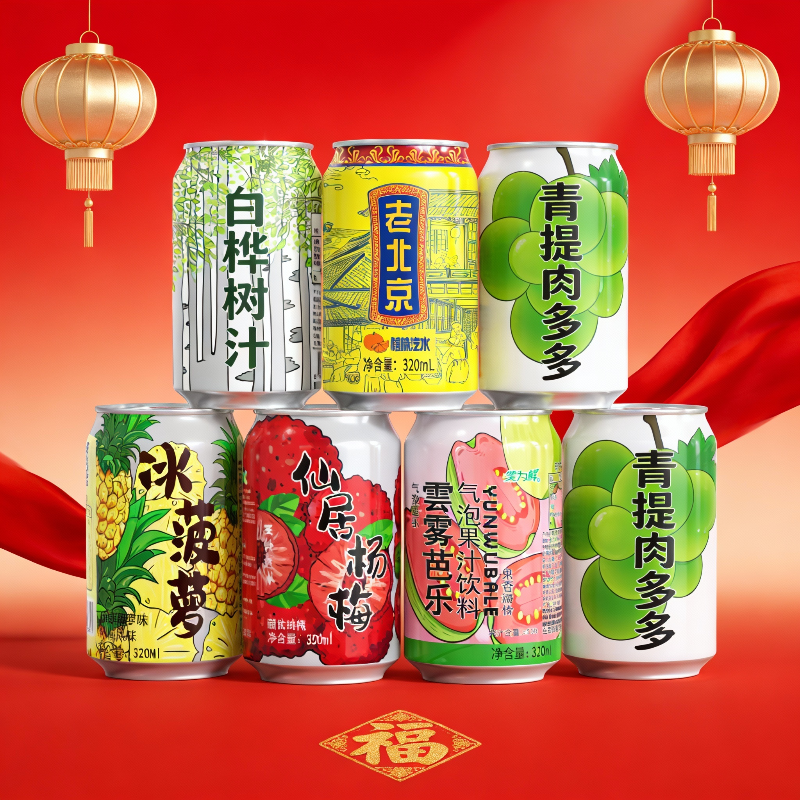 【振兴东北】多口味汽水青提肉多多冰菠萝仙居杨梅白桦树汁芭乐,淘宝优惠券,粉丝福利购,淘宝优惠卷