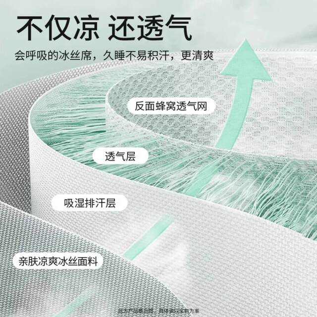 Cool mat ice silk mat machine washable sheets 2025 new summer cool mother and baby three-piece dormitory folding soft mat